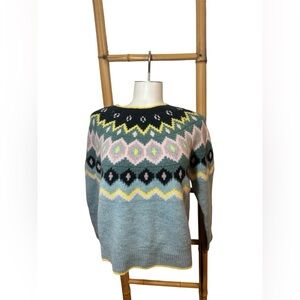 Patterned Sweater - Size M